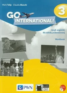 Wydawnictwo Szkolne PWN Język angielski. GO International! 3. Klasa 4-6. Zeszyt ćwiczeń - szkoła podstawowa - Mark Tulip, Claudia Bianchi - Podręczniki dla szkół podstawowych - miniaturka - grafika 1