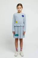 Bluzki dla dziewczynek - Bobo Choses longsleeve dziecięcy kolor niebieski z nadrukiem - miniaturka - grafika 1