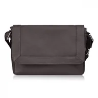 Torebki damskie - Torebka Damska Mała Listonoszka Skórzana Na Ramię Brązowa Paolo Peruzzi E-35-Br - miniaturka - grafika 1