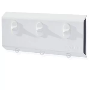 Leifheit LEIFHEIT wandtrockner Rollfix 150 Triple Long Line, plastik, kolor biały, 15.5 x 4.7 x 35 cm 83107 - Suszarki na ubrania - miniaturka - grafika 1