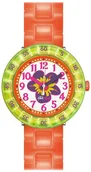 Zegarki dla dzieci - Zegarek Flik Flak FCSP030 CHEWY ORANGE - - miniaturka - grafika 1