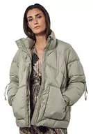 Kurtki damskie - Kaporal Kurtka damska-model Doom-Kolor Czarny-Rozmiar, SAGE zielony, XS - miniaturka - grafika 1