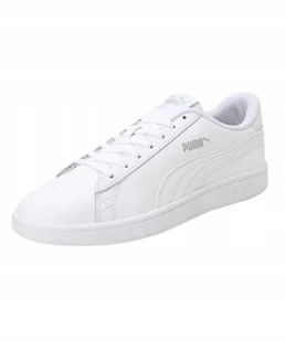 Puma Uniseks Smash V2 L Trampki, Puma White-Puma - Buty sportowe męskie - miniaturka - grafika 1