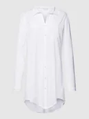 Bielizna nocna - Koszula nocna w jednolitym kolorze z listwą guzikową - miniaturka - grafika 1