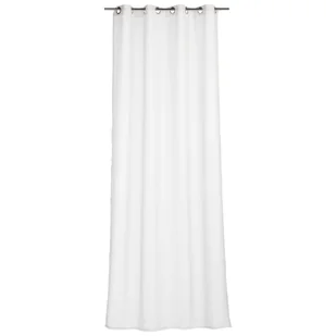 Firana na przelotkach Softy 140 x 260 cm biała Inspire - Firany - miniaturka - grafika 1