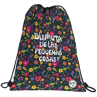 Plecaki - Grafoplás 37611110. Sznurki do torby na plecak, kieszeń zewnętrzna, 36 x 47 cm, kolekcja Be You, Enjoy, wielokolorowe, 36 x 47 cm, szkoła, Wielokolorowy, 36x47cm, Szkoła - miniaturka - grafika 1