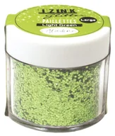 Scrapbooking - Aladine Holograficzny brokat gruby, limonkowy, 30 ml - miniaturka - grafika 1