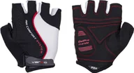 Rękawiczki rowerowe - Verso Rękawiczki rowerowe Verso SB-01-7022-E czarno-biało-czerwone XXL - miniaturka - grafika 1