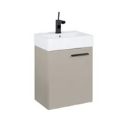 Szafki łazienkowe - Szafka łazienkowa z umywalką Elita Tiny 45 cm fume mat RE020451167020 - miniaturka - grafika 1