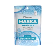 Maseczki do twarzy - Clavier Wygładzenie & Nawilżenie nawilżająca maska w płachcie z kwasem hialuronowym 25ml - miniaturka - grafika 1