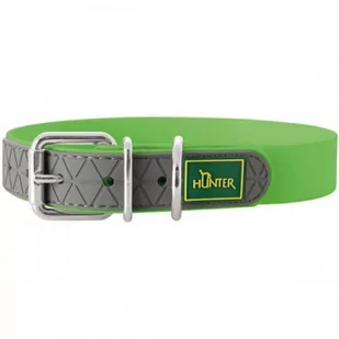 Hunter HUNTER Obroża Convenience zielona 55cm 68923 - Obroże dla psów - miniaturka - grafika 1