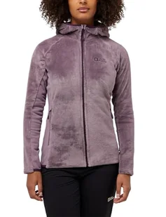 Jack Wolfskin Damska kurtka polarowa Rotwand Hooded Fz W - Kurtki damskie - miniaturka - grafika 1