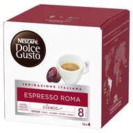 Kawa w kapsułkach i saszetkach - Kapsułki Nescafé Dolce Gusto Espresso Roma 16 sztuk - miniaturka - grafika 1