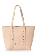 Torebki damskie - Shopperka NOBO z metalowymi nitami - Nobo - miniaturka - grafika 1