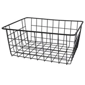 Kosze na owoce - Hit Koszyk na owoce warzywa CZARNY kosz patera miska 730154 - miniaturka - grafika 1