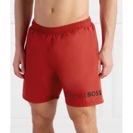 Kąpielówki męskie - BOSS Szorty kąpielowe Dolphin | Regular Fit - miniaturka - grafika 1