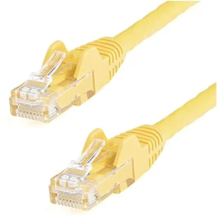 StarTech.com N6PATCH15YL kabel sieciowy CAT6 UTP, 4.57 m, Żółty - Kable miedziane - miniaturka - grafika 1