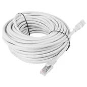 Kable komputerowe i do monitorów - Impakt PATCHCORD KAT5E 15M SZARY LANBERG (PCU5-10CC-1500-S) - miniaturka - grafika 1