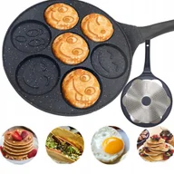 Patelnie - PATELNIA DO NALEŚNIKÓW JAJEK PLACKÓW INDUKCJA GAZ - miniaturka - grafika 1