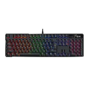 Genius GX Gaming Scorpion K12 Copilot, klawiatura CZ/SK, do gry, przewodowa (USB), czarna, mechaniczna - Klawiatury - miniaturka - grafika 1
