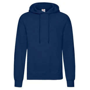 Bluza męska z kapturem Hooded Sweat Fruit of the Loom Granatowy 3XL - Bluzy męskie - miniaturka - grafika 1