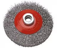 Akcesoria do elektronarzędzi - Szczotka stożkowa druciana M14 100 mm - miniaturka - grafika 1