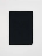 Apaszki i szaliki damskie - Reserved - Dzianinowy szalik - czarny - miniaturka - grafika 1