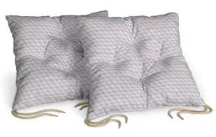 Dekoria Siedzisko 2-pack Rustica 09 38 x 38 x 8 D-000-078 - Poduszki na krzesła - miniaturka - grafika 1