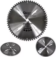 Tarcze do pił - Geko Tarcza piła do drewna widiowa 450mm 450x60T widia G78162 - miniaturka - grafika 1