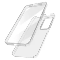 Etui i futerały do telefonów - Etui 360° do Xiaomi 12T / 12T Pro Elastyczny przód i sztywny tył — przezroczyste - miniaturka - grafika 1