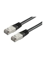 Patchcordy - Value S/FTP PiMF Patch Cord Cat.6 black 7.0m (21.99.1375-50) - miniaturka - grafika 1