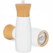 Pojemniki na przyprawy - GALICJA 26043 MŁYNEK CLARENCE BIAŁY DO SOLI I PIEP - miniaturka - grafika 1