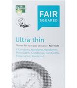 Prezerwatywy - FAIR SQUARED - Wegańska naturalna prezerwatywa - UltraThin Ilość szt w opakowaniu: 3szt - miniaturka - grafika 1