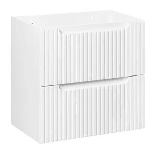 Biała szafka pod umywalkę z szufladami 60 cm T3-E30 - Szafki łazienkowe - miniaturka - grafika 1