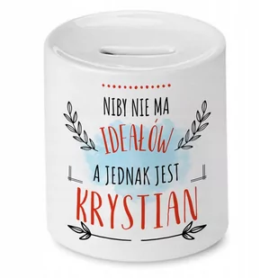 Skarbonka dla Krystiana na Urodziny na Prezent z Nadrukiem ze Zdjęciem - Skarbonki Skarbonka dla Krystiana na Urodziny na Prezent z Nadrukiem ze Zdjęciem - Skarbonki - miniaturka - grafika 1