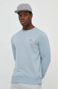 Gant bluza męska kolor niebieski z aplikacją - Bluzy męskie - miniaturka - grafika 1