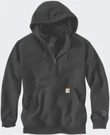 Bluzy męskie - Bluza Carhartt Rain Defender Heavy QuarterZ Carbon - miniaturka - grafika 1
