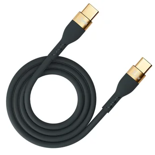 3MK Hyper Silicone USB-C - USB-C 2.0m 100W czarny - Kable USB - miniaturka - grafika 1