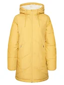 Kurtki damskie - Roxy Kurtka zimowa Better Weather ERJJK03634 Żółty Regular Fit - miniaturka - grafika 1