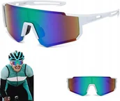 Okulary przeciwsłoneczne - Okulary przeciwsłoneczne sportowe wiatroszczelne polaryzacyjne UV 400 - miniaturka - grafika 1