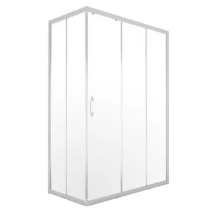 Kabina prysznicowa Durasan Flexi prostokątna zakres regulacji 73-90x105-140cm - Kabiny prysznicowe - miniaturka - grafika 1