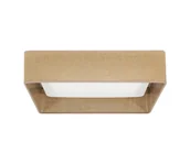 Lampy sufitowe - Brilagi - LED Plafon VELVET SQUARE LED/24W/230V brązowe - miniaturka - grafika 1