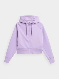 4F Bluza w kolorze fioletowym - Kurtki i kamizelki sportowe damskie - miniaturka - grafika 1
