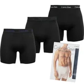 Majtki męskie - Calvin Klein bokserki męskie komplet 3 sztuki w pudełku 000NB1770A-H4W M - miniaturka - grafika 1