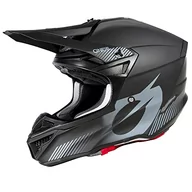 Kaski motocyklowe - O'NEAL | Kask Motocross | MX Enduro | 2 powłoki zewnętrzne & 2 EPS dla większego bezpieczeństwa, powłoka ABS, ECE 22.06 | 5SRS Polyacrylite Helmet SOLID V.23 | Dorosły | Czarny | Rozmiar S (55/56 cm) - miniaturka - grafika 1