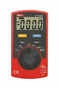 UNI-T Uni-T LCD cyfrowy miernik multimetr woltomierz amperomierz woltomierz AC DC UT120C/MIE0144 - Inne urządzenia budowlane - miniaturka - grafika 2