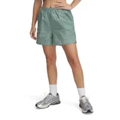 Spodenki damskie - Damskie spodenki treningowe Under Armour UA Unstoppable Utility Short - zielone - miniaturka - grafika 1