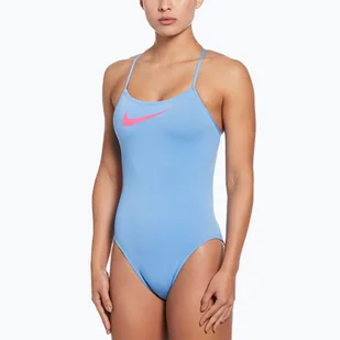 Strój pływacki jednoczęściowy damski Nike Hydrastrong Adjustable Crossback unive - Stroje kąpielowe - miniaturka - grafika 1