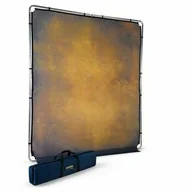 Tła fotograficzne - Manfrotto LL LB7926 Tło Vintage Tobacco z ramą EzyFrame 2x2,3m - miniaturka - grafika 1