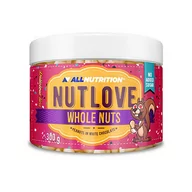 Zdrowa żywność - ALLNUTRITION ALLNUTRITION Nutlove Whole Nuts - Peanuts in White Chocolate - 300g Peanuts in White Chocolate - miniaturka - grafika 1